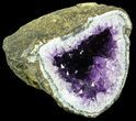 Sparkling Purple Amethyst Geode - Uruguay #57217-1